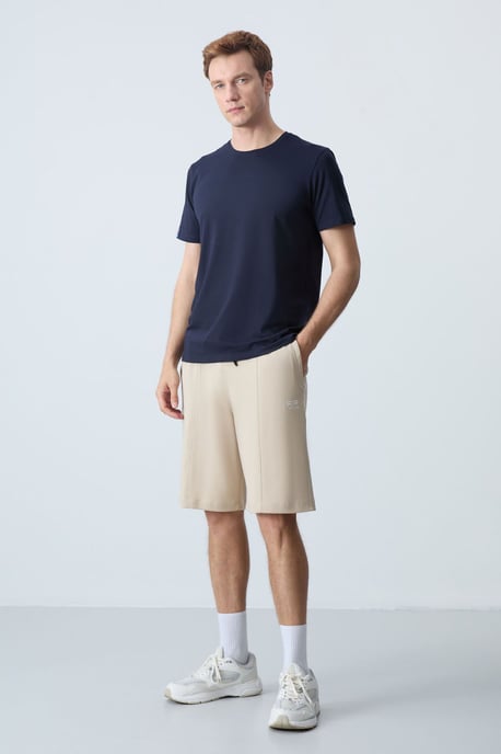 Heren Katoenmix Sweats Shorts - Image 6