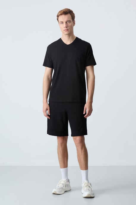 Heren Regular Fit Jersey Shorts - Image 5