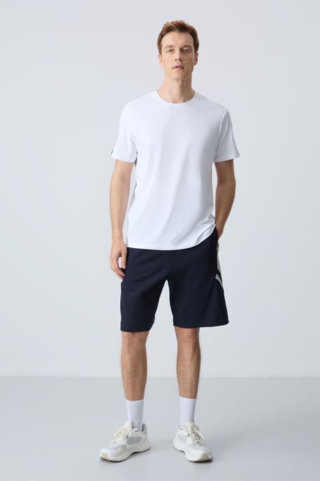 Heren Fleece Trainingsshorts - Image 1