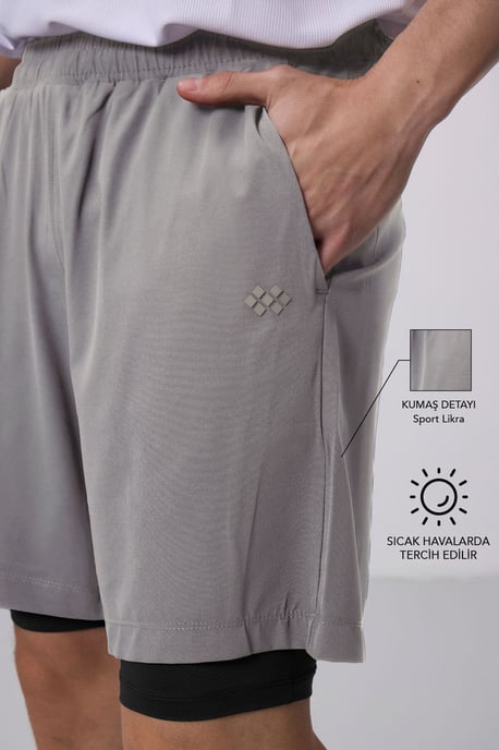 Heren Regular Fit Jersey Shorts - Image 1