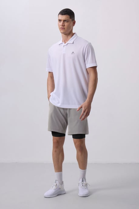 Heren Regular Fit Jersey Shorts - Image 2