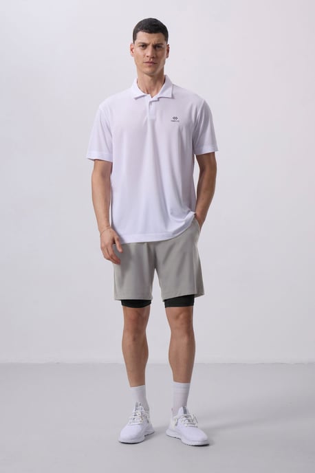 Heren Regular Fit Jersey Shorts - Image 5