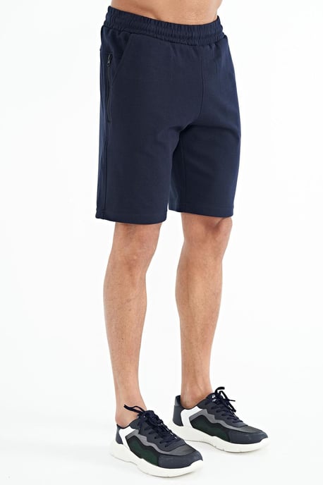 Herrtryckta fleece shorts - Image 3