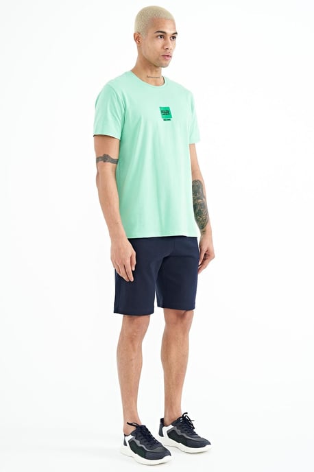 Herrtryckta fleece shorts - Image 4