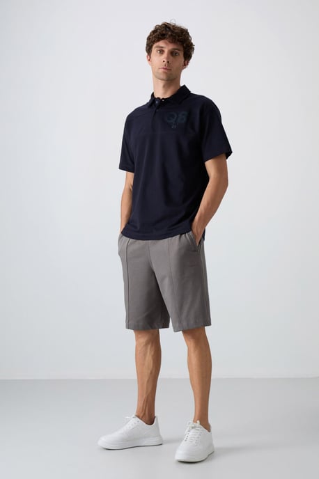 Heren Gebreide Sweatshorts - Image 1