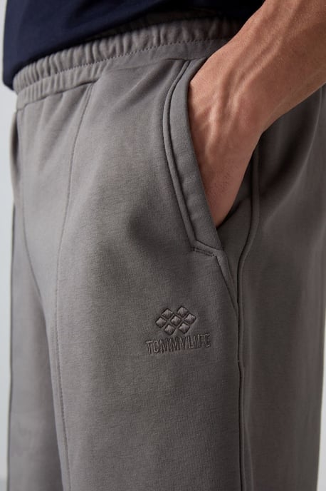 Heren Gebreide Sweatshorts - Image 3