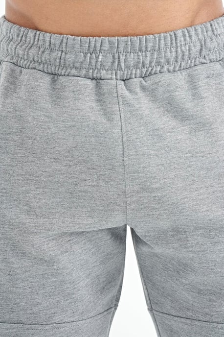 Heren Effen Gebreide Zweet Shorts - Image 3