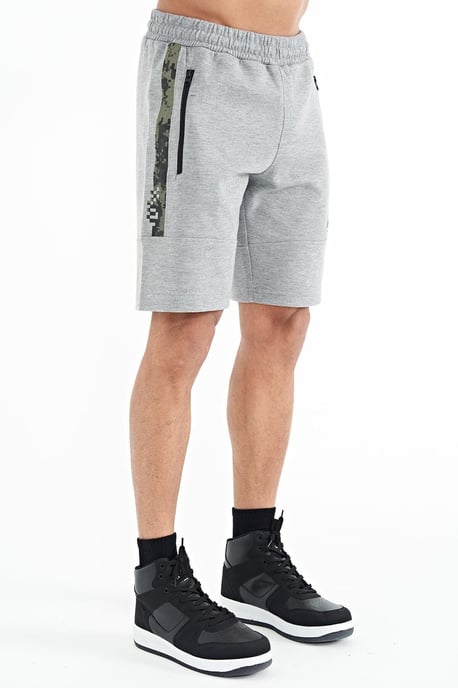Heren Effen Gebreide Zweet Shorts - Image 6