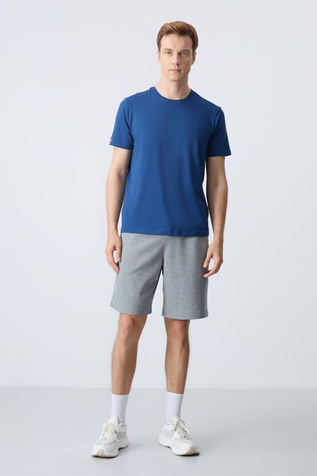 Heren Katoenmix Trainingsshorts - Image 2