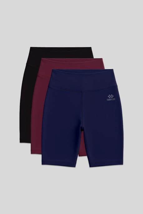 Korte High-waist Slim-fit Sportleggingen - Image 1