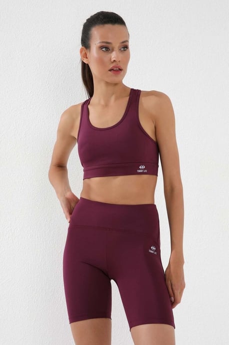 Korte High-waist Slim-fit Sportleggingen - Image 3