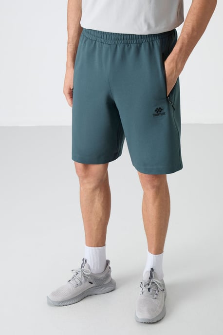 Heren Regular-fit Gebreide Sweatshorts - Image 3