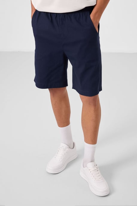 Heren Regular Fit Chino Shorts - Image 2