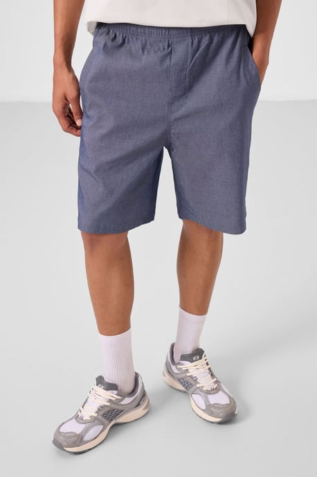 Heren Geweven Chino Shorts - Image 2
