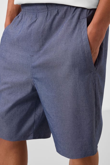 Heren Geweven Chino Shorts - Image 4