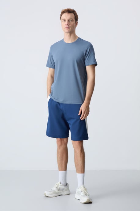 Herrens bomullsblandning träningsshorts - Image 5