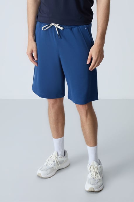 Heren Katoenen Mix Sweatshorts - Image 2