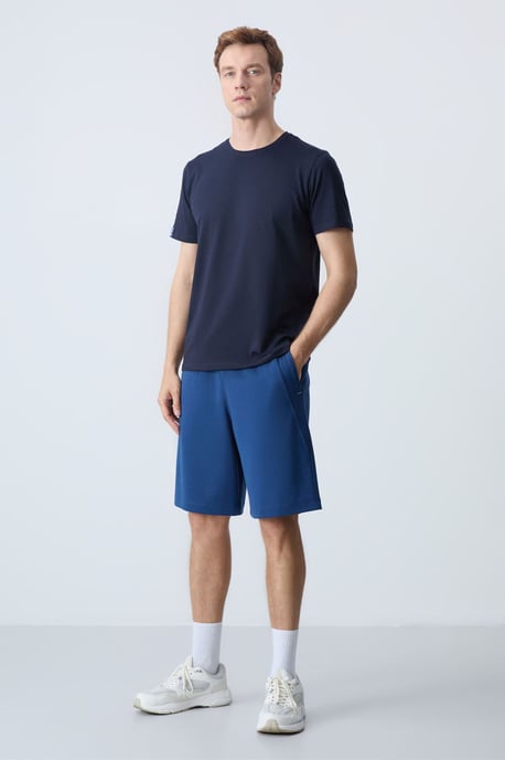 Heren Katoenen Mix Sweatshorts - Image 3