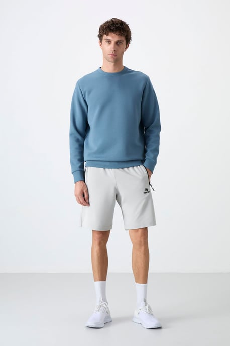 Heren Regular-fit Gebreide Sweatshorts - Image 2