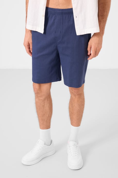 Heren Geweven Chino Shorts - Image 2