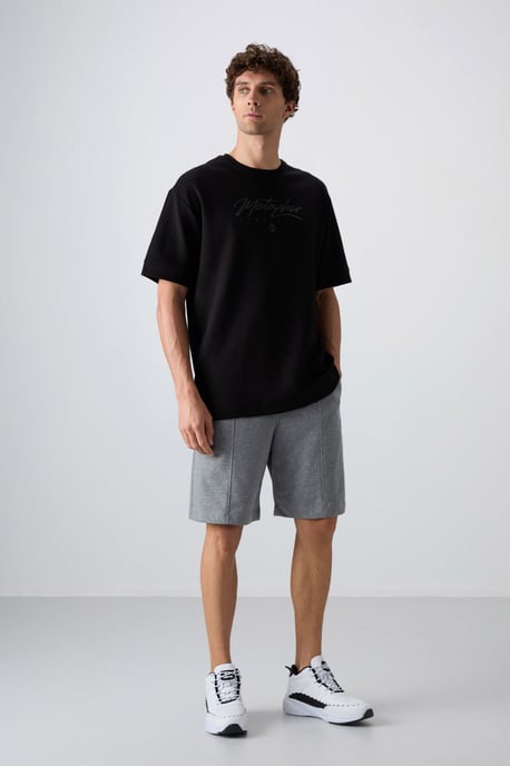 Heren Gebreide Sweatshorts - Image 2