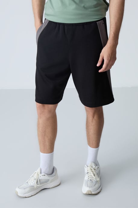 Heren Katoen Blend Sweatshorts - Image 4