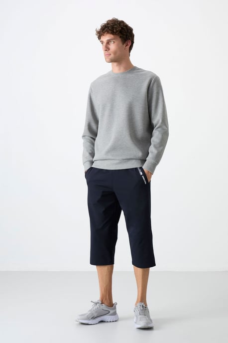 Heren Capri Shorts met Midden Taille - Image 1