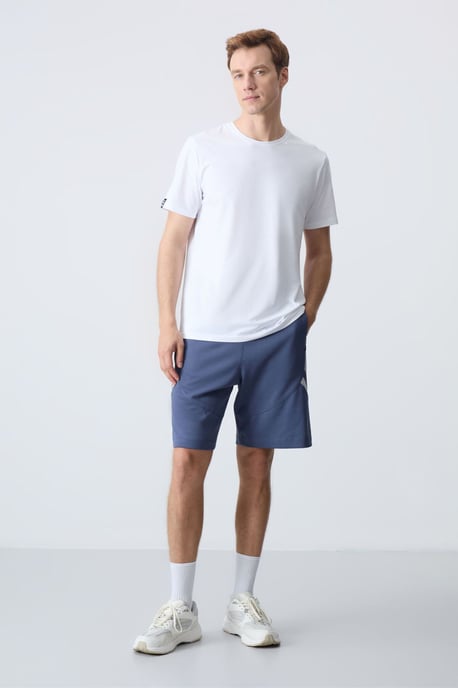 Heren Fleece Sweatshorts - Image 2