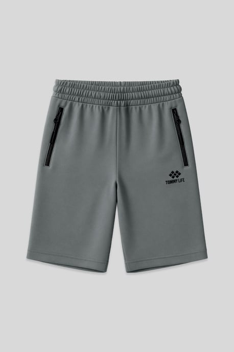 Heren Regular-fit Gebreide Sweatshorts - Image 1
