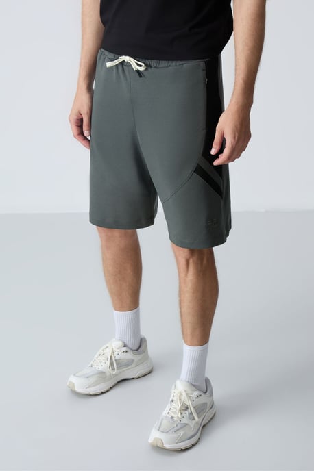 Heren Fleece Sweatshorts - Image 2