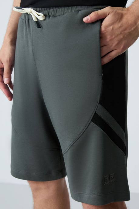 Heren Fleece Sweatshorts - Image 4