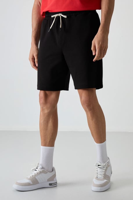 Heren Katoen-polyester Sweatshorts - Image 2