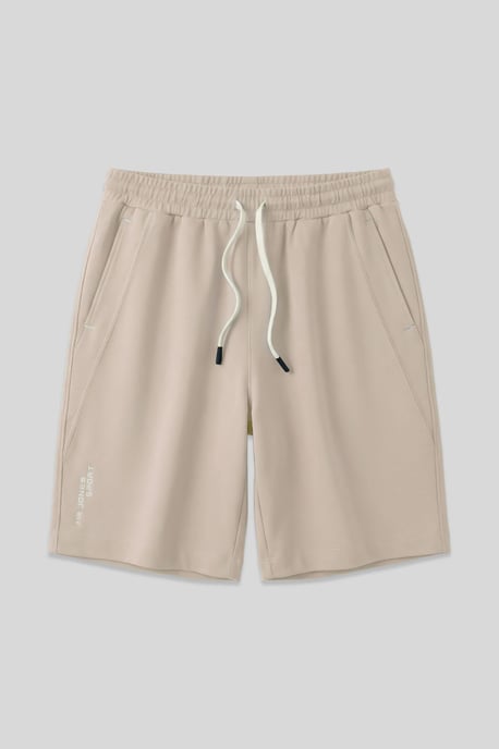 Heren Katoenmix Sweat Shorts - Image 1