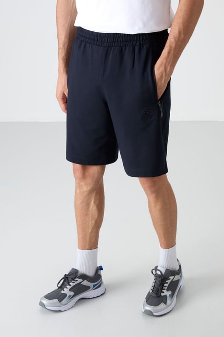 Heren Regular-fit Gebreide Sweatshorts - Image 2