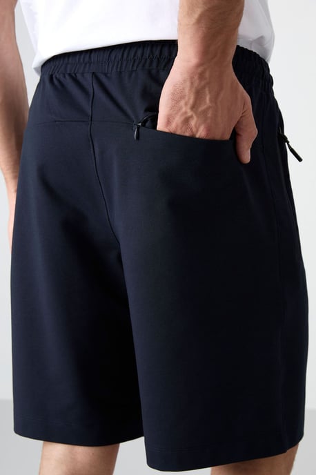Heren Regular-fit Gebreide Sweatshorts - Image 6