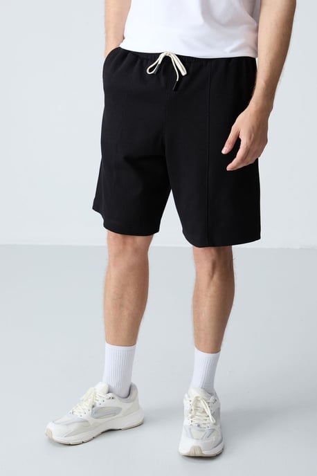 Herr Sweatshorts i bomullsblandning - Image 3