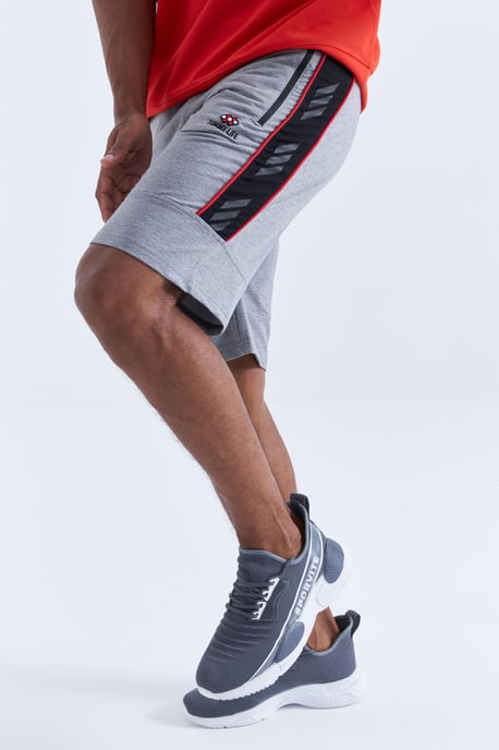Men's Striped Jersey Shorts - Image 2