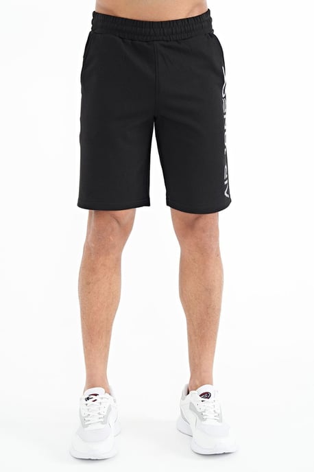 Heren Geprinte Fleece Sweatshorts - Image 2