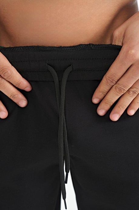 Heren Geprinte Fleece Sweatshorts - Image 5