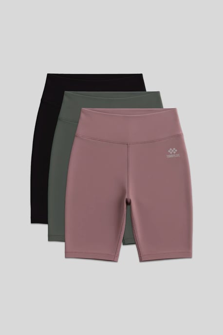 Korte Hooggeribde Slanke Sportleggingen - Image 1