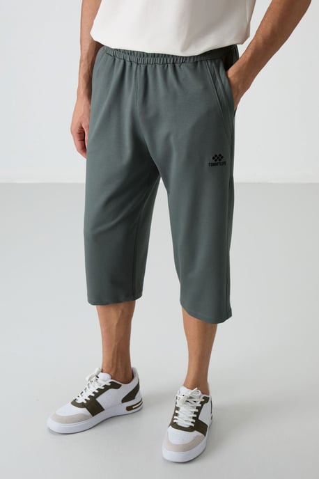 Heren Jersey Capri Shorts - Image 4