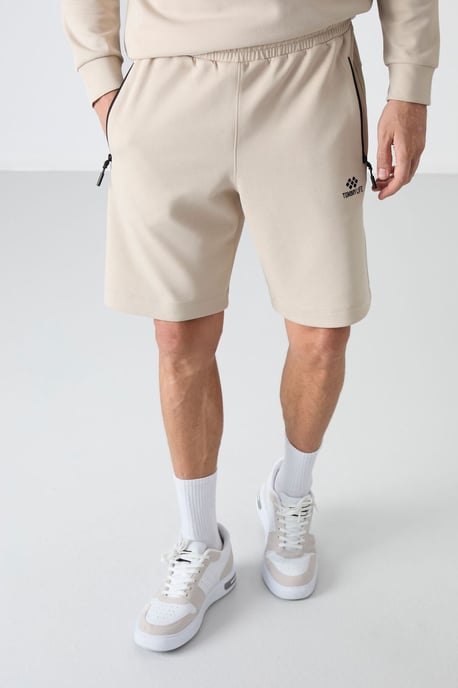 Heren Regular-fit Gebreide Sweatershorts - Image 2