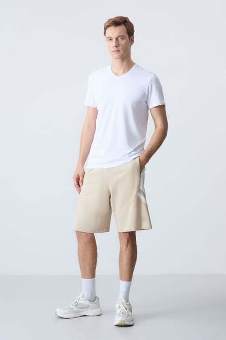 Heren Fleece Sweatshorts - Image 2