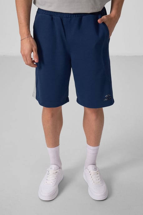 Oversized Cotton-Blend Knit Shorts - Image 2