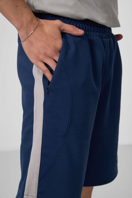 Oversized Cotton-Blend Knit Shorts - Image 5