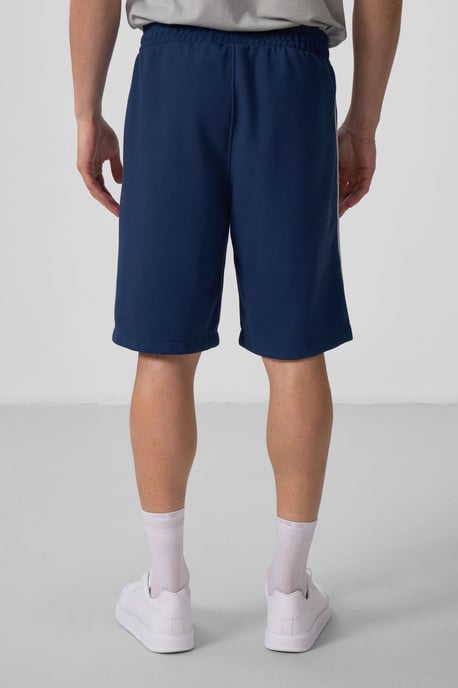 Oversized Cotton-Blend Knit Shorts - Image 6
