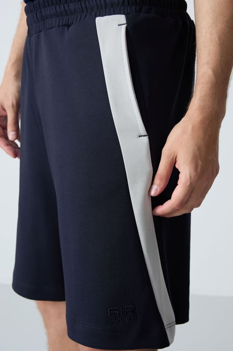Heren Katoenen Blend Sweatsshorts - Image 3