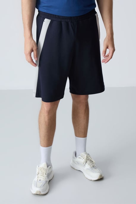 Heren Katoenen Blend Sweatsshorts - Image 4