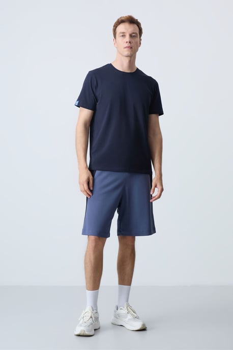 Heren Katoenmix Sweatshorts - Image 2