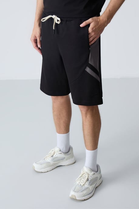 Heren Fleece Sweatshorts - Image 2